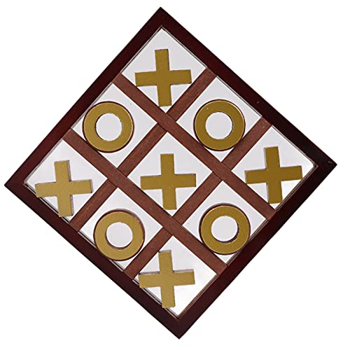 ZAICOLER Tic Tac Toe Game, Interaktive Puzzle Marmor Tic Tac Toe Tacta Game XO Holz für Kinder Familie ZAICOLER Tic Tac Toe Game, Interaktive Puzzle Marmor Tic Tac Toe Tacta Game XO Holz für Kinder Familie von ZAICOLER