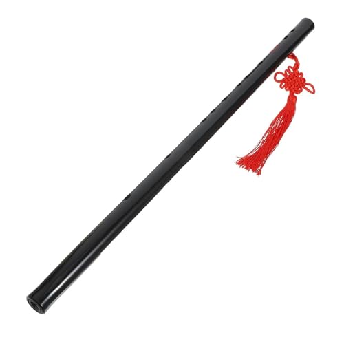 Bambusflöteninstrument Bambusflöte Schwarz Für Erwachsene Anfänger Übung(Type 1) von ZALHIN