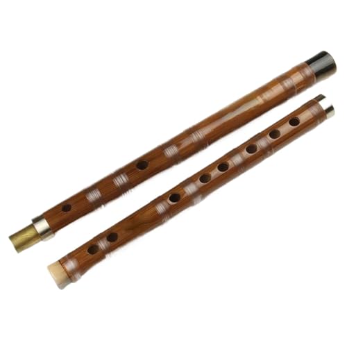 Bambusflöteninstrument Handgefertigte Bambusflöte aus Holz für Anfänger(F) von ZALHIN