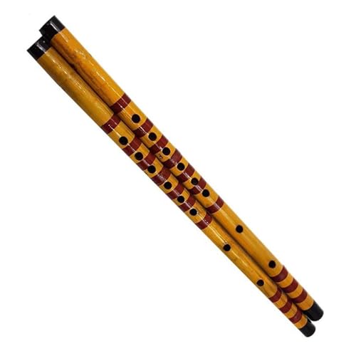 Bambusflöteninstrument Handgemachte braune Musikinstrument Bambusflöte Bambusflöteninstrument Handgemachte braune Musikinstrument Bambusflöte von ZALHIN