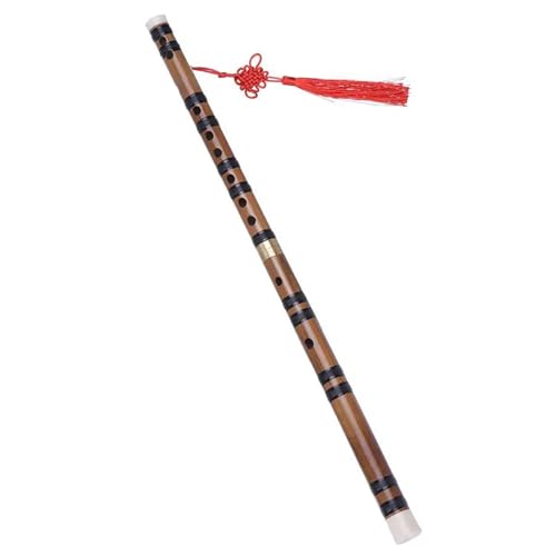 Bambusflöteninstrument Handgemachtes Bitterbambusflöte Musikinstrument aus Holz in E Tonart für Anfänger Bambusflöteninstrument Handgemachtes Bitterbambusflöte Musikinstrument aus Holz in E Tonart für Anfänger von ZALHIN