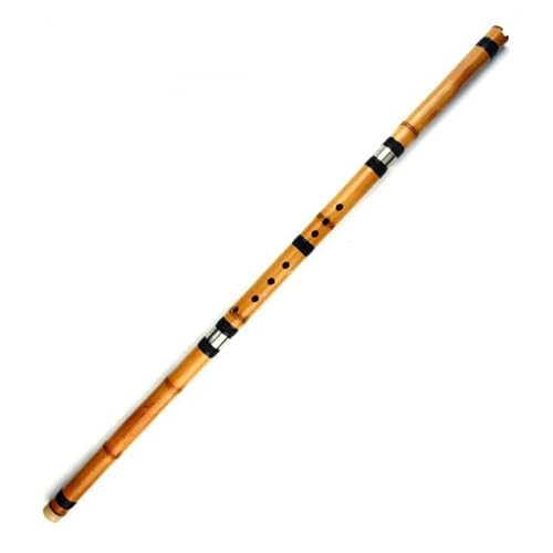 Bambusflöteninstrument Handgemachtes Holzblasinstrument aus goldenem Bambus(F) von ZALHIN