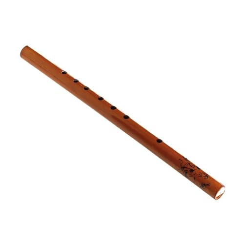 Bambusflöteninstrument Traditionelle Bambusflöte Musikinstrument Holzfarbe von ZALHIN