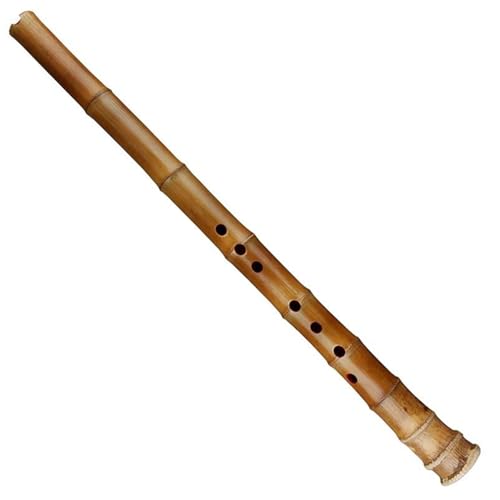 Bambusflöteninstrument Traditionelle Bambusflöte handgefertigtes Holzblasinstrument(G Key one Section) von ZALHIN