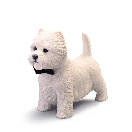 ZALHIN 1/6 West Highland White Terrier handgefertigte Desktop-Dekoration Ornamente kreative abnehmbare niedliche Tiermodell Garage Kit Designer Spielzeug ZALHIN 1/6 West Highland White Terrier handgefertigte Desktop-Dekoration Ornamente kreative abnehmbare niedliche Tiermodell Garage Kit Designer Spielzeug von ZALHIN