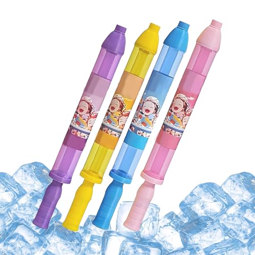 ZANWANXIN Firework Water Gun, Romantic Fireworks Style Water Spray Props Suitable for Couples, High Pressure Pull-Out Sprinkler Spray Toys for Bathing, Pool, Party Entertainment (4 Pcs) von ZANWANXIN