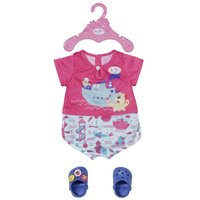 ZAPF 830628 BABY born Bath Pyjamas & Clogs 43 cm von ZAPF CREATION® BABY BORN®