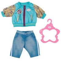 ZAPF 833599 BABY born Outfit mit Jacke 43 cm von ZAPF CREATION® BABY BORN®