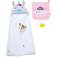 ZAPF 837573 BABY born Kapuzenhandtuch Set von ZAPF CREATION® BABY BORN®