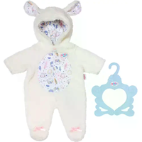 ZAPF 838853 BABY born Schäfchenanzug 43 cm von ZAPF CREATION® BABY BORN®