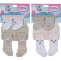 ZAPF 838884 BABY born Strumpfhose & Socken 43 cm, sortiert von ZAPF CREATION® BABY BORN®