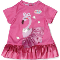 ZAPF 839423 BABY born Kleid Flamingo 43 cm von ZAPF CREATION® BABY BORN®