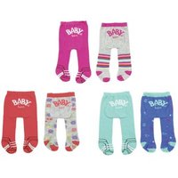 ZAPF 827000 BABY born® Trend Strumpfhose 2x 3-fach sortiert 43 cm von ZAPF CREATION® DOLLY MODA