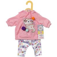 ZAPF 871423 Dolly Moda Pulli + Leggings Kätzchen 43 cm von ZAPF CREATION® DOLLY MODA