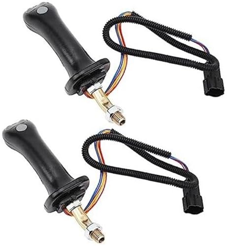 ZAPYVET 2 PCS 3-Tasten-Joystickgriffe for Bagger mit 6 Stiften, Joystick-Hebelgriffe for, for DH DX150 215 225 300 37020119C ZAPYVET 2 PCS 3-Tasten-Joystickgriffe for Bagger mit 6 Stiften, Joystick-Hebelgriffe for, for DH DX150 215 225 300 37020119C von ZAPYVET