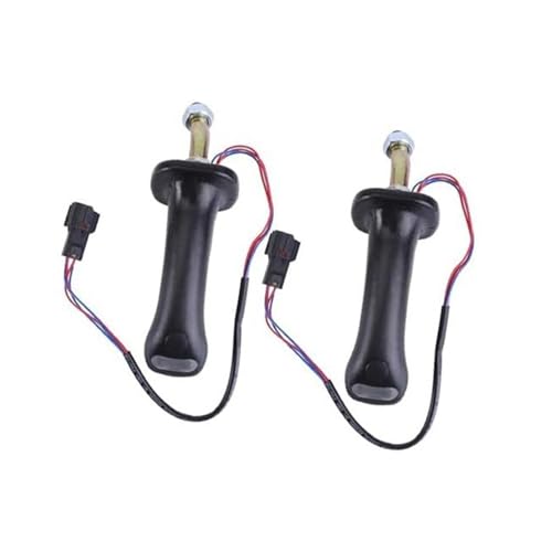 ZAPYVET 2 STÜCK Bagger-Joystickgriff 2186, for Caterpillar-Kompaktlader 216B 216 Serie 216B3 226 226B 226B3 2-Tasten-Griff Bagger-Joystick-Kit 2186118, CA2186118, 218-6118 ZAPYVET 2 STÜCK Bagger-Joystickgriff 2186, for Caterpillar-Kompaktlader 216B 216 Serie 216B3 226 226B 226B3 2-Tasten-Griff Bagger-Joystick-Kit 2186118, CA2186118, 218-6118 von ZAPYVET