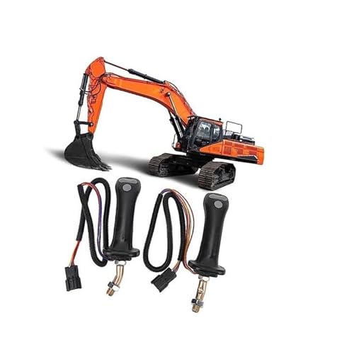 ZAPYVET 2-teilige 3-Tasten-Joystickgriffe for Bagger, 6-polige Joystickgriffe for aus Aluminiumlegierung, for Doosan DH DX150 215 225 300 37020119C, for höhere Genauigkeit und Reaktionsfähigkeit ZAPYVET 2-teilige 3-Tasten-Joystickgriffe for Bagger, 6-polige Joystickgriffe for aus Aluminiumlegierung, for Doosan DH DX150 215 225 300 37020119C, for höhere Genauigkeit und Reaktionsfähigkeit von ZAPYVET