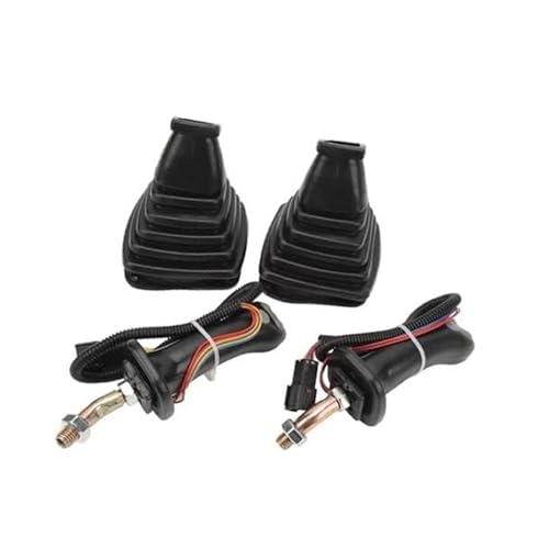 ZAPYVET 2-teilige Bagger-Joystickgriffe mit Staubschutz, for MINI, Joystick-Ersatz, for Doosan DX150-370-9C, Hochleistungs-Steuerhebel ZAPYVET 2-teilige Bagger-Joystickgriffe mit Staubschutz, for MINI, Joystick-Ersatz, for Doosan DX150-370-9C, Hochleistungs-Steuerhebel von ZAPYVET
