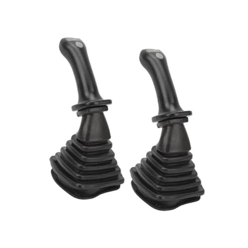 ZAPYVET 3-Tasten-Joystickgriffe for Bagger, Schwarze ABS-Aluminiumlegierung, verbesserte Ergonomie mit 6-poligen 3-Tasten, Nahtlose Integration, for DH DX150 215 225 300 3709C [Videospiel] von ZAPYVET