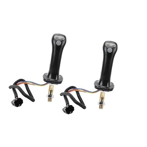 ZAPYVET Bagger-Joystickhebel, 2-teilig, 3-Tasten-Bagger-Joystickgriffe, 6-polige Aluminiumlegierung, for Doosan DH DX150 215 225 300 37020119C ZAPYVET Bagger-Joystickhebel, 2-teilig, 3-Tasten-Bagger-Joystickgriffe, 6-polige Aluminiumlegierung, for Doosan DH DX150 215 225 300 37020119C von ZAPYVET