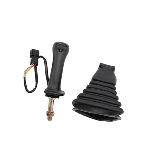 ZAPYVET Gabelstapler-Joystick, 3 Tasten, Bagger-Joystick-Baugruppe, Griffgetriebe mit Staubschutz, for DX150 215 225 300 370-9C, rechts ZAPYVET Gabelstapler-Joystick, 3 Tasten, Bagger-Joystick-Baugruppe, Griffgetriebe mit Staubschutz, for DX150 215 225 300 370-9C, rechts von ZAPYVET