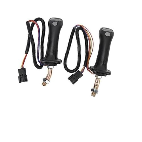 ZAPYVET Joystick-Griffe for Bagger, 2 Stück 3-Tasten-Joystick-Griffe for, 6-polige Aluminiumlegierung, for DH DX150 215 225 300 37020119C ZAPYVET Joystick-Griffe for Bagger, 2 Stück 3-Tasten-Joystick-Griffe for, 6-polige Aluminiumlegierung, for DH DX150 215 225 300 37020119C von ZAPYVET