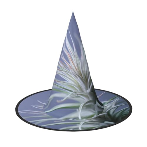 ZAQXSWCDEV Ananas Halloween Hut - Gruseliges Party-Kostüm-Accessoire mit Volldruck-Design - Leichter faltbarer Hexenhut für Halloween, Karneval, Maskerade & Rollenspiel-Events von ZAQXSWCDEV
