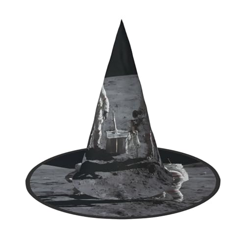 ZAQXSWCDEV Astronauten bei der Arbeit Halloween Hut - Gruseliges Party-Kostüm-Accessoire mit Volldruck-Design - Leichter faltbarer Hexenhut für Halloween, Karneval, Maskerade & Rollenspiel-Events ZAQXSWCDEV Astronauten bei der Arbeit Halloween Hut - Gruseliges Party-Kostüm-Accessoire mit Volldruck-Design - Leichter faltbarer Hexenhut für Halloween, Karneval, Maskerade & Rollenspiel-Events von ZAQXSWCDEV