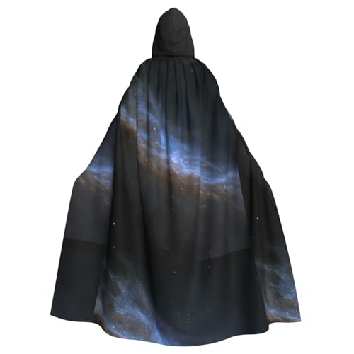ZAQXSWCDEV Cosmic Starry Sky Kapuzenumhang – Allover-Print-Design, Polyester-Material, bequem und langlebig, perfekt für Halloween, Cosplay und mehr ZAQXSWCDEV Cosmic Starry Sky Kapuzenumhang – Allover-Print-Design, Polyester-Material, bequem und langlebig, perfekt für Halloween, Cosplay und mehr von ZAQXSWCDEV