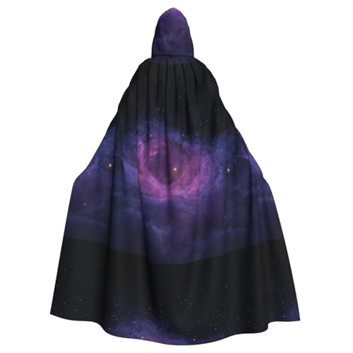 ZAQXSWCDEV Cosmic Starry Sky Kapuzenumhang – Allover-Print-Design, Polyester-Material, bequem und langlebig, perfekt für Halloween, Cosplay und mehr ZAQXSWCDEV Cosmic Starry Sky Kapuzenumhang – Allover-Print-Design, Polyester-Material, bequem und langlebig, perfekt für Halloween, Cosplay und mehr von ZAQXSWCDEV