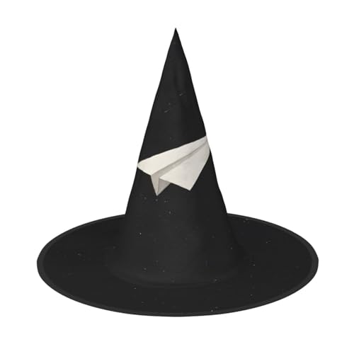 ZAQXSWCDEV Fliegende Papierflugzeug Halloween Hut - Gruseliges Party-Kostüm-Zubehör mit Volldruck-Design - Leichter faltbarer Hexenhut für Halloween, Karneval, Maskerade & Rollenspiel-Events ZAQXSWCDEV Fliegende Papierflugzeug Halloween Hut - Gruseliges Party-Kostüm-Zubehör mit Volldruck-Design - Leichter faltbarer Hexenhut für Halloween, Karneval, Maskerade & Rollenspiel-Events von ZAQXSWCDEV