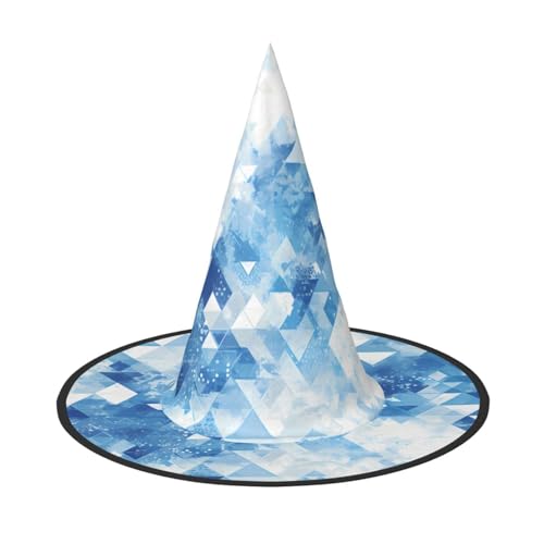 ZAQXSWCDEV Geometrische Figur Halloween Hut - Gruseliges Party Kostüm Zubehör mit Volldruck Design - Leichter faltbarer Hexenhut für Halloween, Karneval, Maskerade & Rollenspiele Events ZAQXSWCDEV Geometrische Figur Halloween Hut - Gruseliges Party Kostüm Zubehör mit Volldruck Design - Leichter faltbarer Hexenhut für Halloween, Karneval, Maskerade & Rollenspiele Events von ZAQXSWCDEV