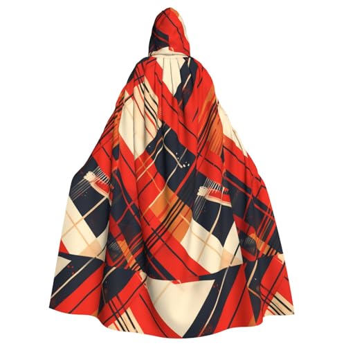 ZAQXSWCDEV Kreuzgitter-Kapuzenumhang – Allover-Druck-Design, Polyester-Material, bequem und langlebig, perfekt für Halloween, Cosplay und mehr ZAQXSWCDEV Kreuzgitter-Kapuzenumhang – Allover-Druck-Design, Polyester-Material, bequem und langlebig, perfekt für Halloween, Cosplay und mehr von ZAQXSWCDEV