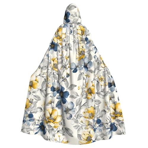 ZAQXSWCDEV Schöner Blumen-Kapuzenumhang – Allover-Druck-Design, Polyester-Material, bequem und langlebig, perfekt für Halloween, Cosplay und mehr ZAQXSWCDEV Schöner Blumen-Kapuzenumhang – Allover-Druck-Design, Polyester-Material, bequem und langlebig, perfekt für Halloween, Cosplay und mehr von ZAQXSWCDEV