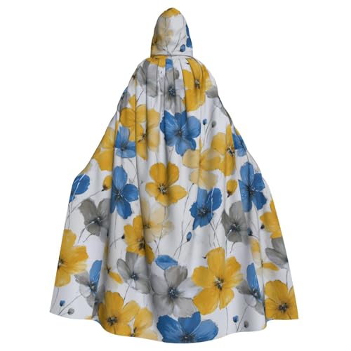 ZAQXSWCDEV Schöner Blumen-Kapuzenumhang – Allover-Druck-Design, Polyester-Material, bequem und langlebig, perfekt für Halloween, Cosplay und mehr ZAQXSWCDEV Schöner Blumen-Kapuzenumhang – Allover-Druck-Design, Polyester-Material, bequem und langlebig, perfekt für Halloween, Cosplay und mehr von ZAQXSWCDEV