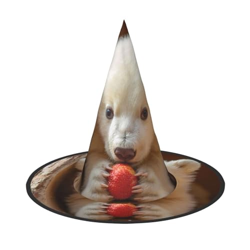 ZAQXSWCDEV Süßer kleiner Bär Halloween Hut - Gruseliges Party-Kostüm-Accessoire mit Volldruck-Design - Leichter faltbarer Hexenhut für Halloween, Karneval, Maskerade & Rollenspiel-Events ZAQXSWCDEV Süßer kleiner Bär Halloween Hut - Gruseliges Party-Kostüm-Accessoire mit Volldruck-Design - Leichter faltbarer Hexenhut für Halloween, Karneval, Maskerade & Rollenspiel-Events von ZAQXSWCDEV