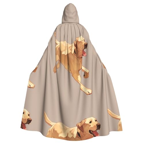 ZAQXSWCDEV Süßer kleiner Hunde-Kapuzenumhang – Allover-Print-Design, Polyester-Material, bequem und langlebig, perfekt für Halloween, Cosplay und mehr ZAQXSWCDEV Süßer kleiner Hunde-Kapuzenumhang – Allover-Print-Design, Polyester-Material, bequem und langlebig, perfekt für Halloween, Cosplay und mehr von ZAQXSWCDEV