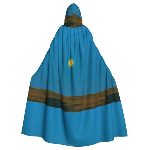 ZAQXSWCDEV Sunrise Kapuzenumhang – Allover-Print-Design, Polyester-Material, bequem und langlebig, perfekt für Halloween, Cosplay und mehr ZAQXSWCDEV Sunrise Kapuzenumhang – Allover-Print-Design, Polyester-Material, bequem und langlebig, perfekt für Halloween, Cosplay und mehr von ZAQXSWCDEV