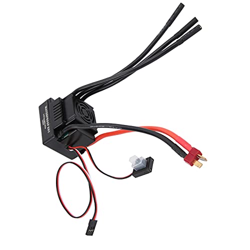 ZASCHMOY 120A Bürstenfreie wasserdichte ESC für 1/8 & 1/10 RC -Autos mit Reibungsloser Gaskontrolle und Kühllüfter, Kompatibel mit Sensorlosen Motoren ZASCHMOY 120A Bürstenfreie wasserdichte ESC für 1/8 & 1/10 RC -Autos mit Reibungsloser Gaskontrolle und Kühllüfter, Kompatibel mit Sensorlosen Motoren von ZASCHMOY