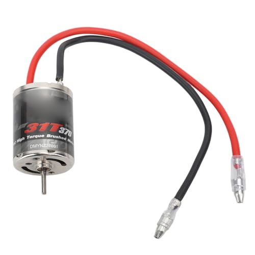 ZASCHMOY 370 Gebürsteten Motor RC Gebürsteten Motor für Axiale SCX24 - Niedriggeräusches Großes Torsion Edelstahl mit Hohen Kupferwicklungen 31T Hohe Drehmoment für Fernbedienungsautos ZASCHMOY 370 Gebürsteten Motor RC Gebürsteten Motor für Axiale SCX24 - Niedriggeräusches Großes Torsion Edelstahl mit Hohen Kupferwicklungen 31T Hohe Drehmoment für Fernbedienungsautos von ZASCHMOY