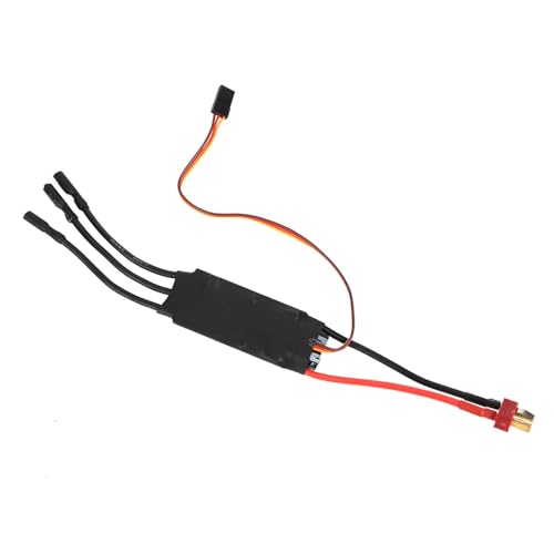 ZASCHMOY 40A Bürstenloser ESC -Speed ​​-Controller für RC -Drohne und Hubschrauber Schwarze FPV Teile mit Sicherheitsschutz und Programmkompatibilität (Black) von ZASCHMOY