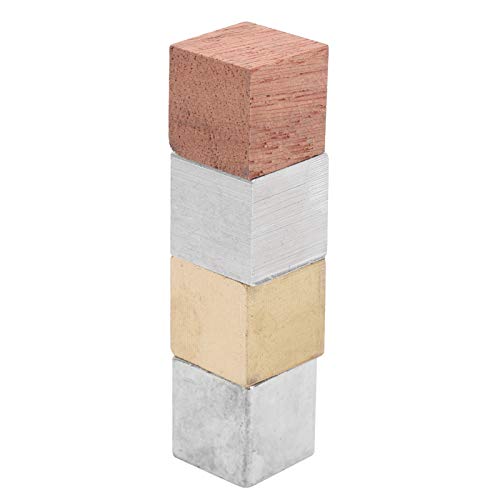 ZASCHMOY 4PCS Cubes -Gruppe für Physiksexperiment Unterrichtsinstrumente Bildungsset für Messung der Dichtevolumen und Masse mit Langlebigem Material ZASCHMOY 4PCS Cubes -Gruppe für Physiksexperiment Unterrichtsinstrumente Bildungsset für Messung der Dichtevolumen und Masse mit Langlebigem Material von ZASCHMOY