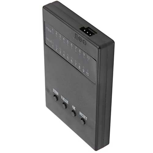 ZASCHMOY Advanced Bürstenlose ESC -Programmierkarte für 1/10 RC -Autos Tragbar 3,1 X 2, X 0,5 Zoll Design Passt Hobbyfans, OCDAY, Controller von ZASCHMOY