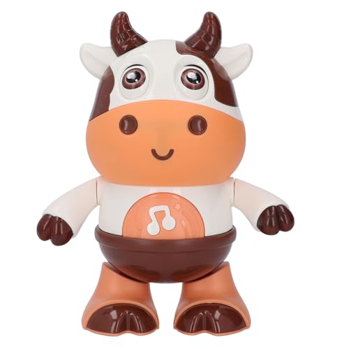 ZASCHMOY Baby Cow Musical Toy mit Lichtern - Elektro -Tanzkuhspielzeug für Tragbares Interaktives Spiel für Innen und Außenspaß von ZASCHMOY
