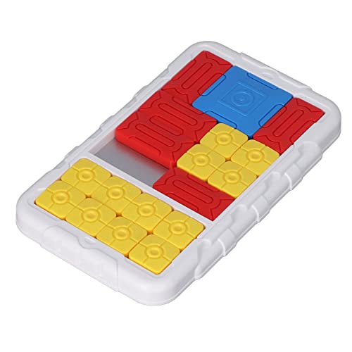ZASCHMOY Das Engagierende mit Schieber-Puzzle-Board-Spielzeug Entwickelt Logisches Denken mit Benutzerfreundlichen Handheld-Herausforderungen für in Weiß (White) von ZASCHMOY