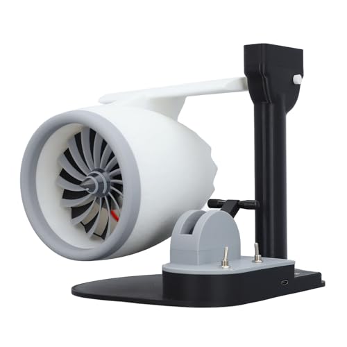 ZASCHMOY Desktop -Turbofan mit Jet -Motor Lüfter mit Nebelbefeuchter (Blue) von ZASCHMOY