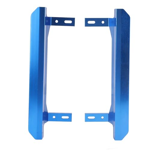 ZASCHMOY Hochfestes RC -Auto -Fuß Pedal Aluminium Legierungs Seitenschritt für 1/10 Off Straßenfahrzeug Blau | Einfache Installation Verbessert die Leistung und Wetterfest (Blue) von ZASCHMOY