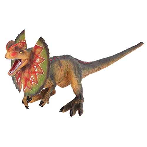 ZASCHMOY Lifelike Dilophosaurus Modell Dinosaurier-Figur Spielzeug für -realistische Strukturierte PVC-Plastikdinosaurier für 3-Jährige+ Kinderspiel, Lernen und Wohnkultur ZASCHMOY Lifelike Dilophosaurus Modell Dinosaurier-Figur Spielzeug für -realistische Strukturierte PVC-Plastikdinosaurier für 3-Jährige+ Kinderspiel, Lernen und Wohnkultur von ZASCHMOY