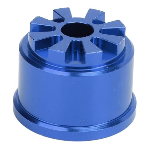 ZASCHMOY Premium-Aluminium-Differentialträger Fall für Summit 1/10 RC-Autos-Leichte, Präzise Gestaltete, Rot Polierte, Verbesserte Offroad-Leistung (Blue) von ZASCHMOY