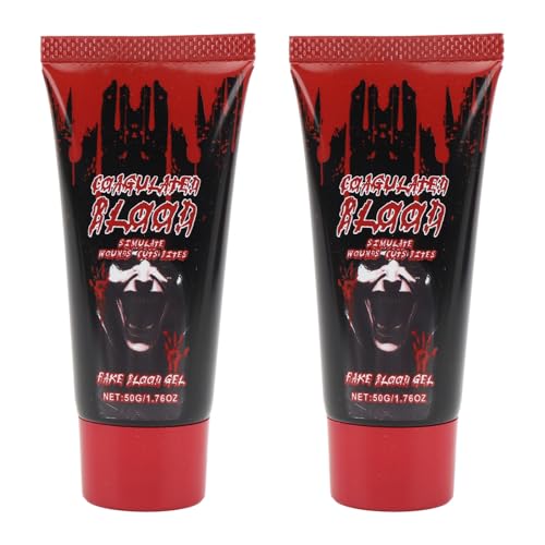 ZASCHMOY Realistisches Gefälschtes Blutgel für Make -up - Waschbar Koaguliert ZASCHMOY Realistisches Gefälschtes Blutgel für Make -up - Waschbar Koaguliert von ZASCHMOY